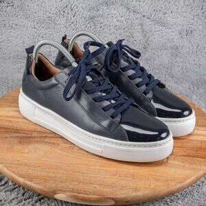 Anthropologie Dalsom Shoes Size 10 Sneakers Blue Classic EU 41